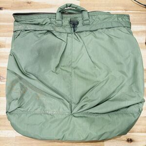 Military Flyers Helmet Bag Green Padded Nylon Tote Unicor